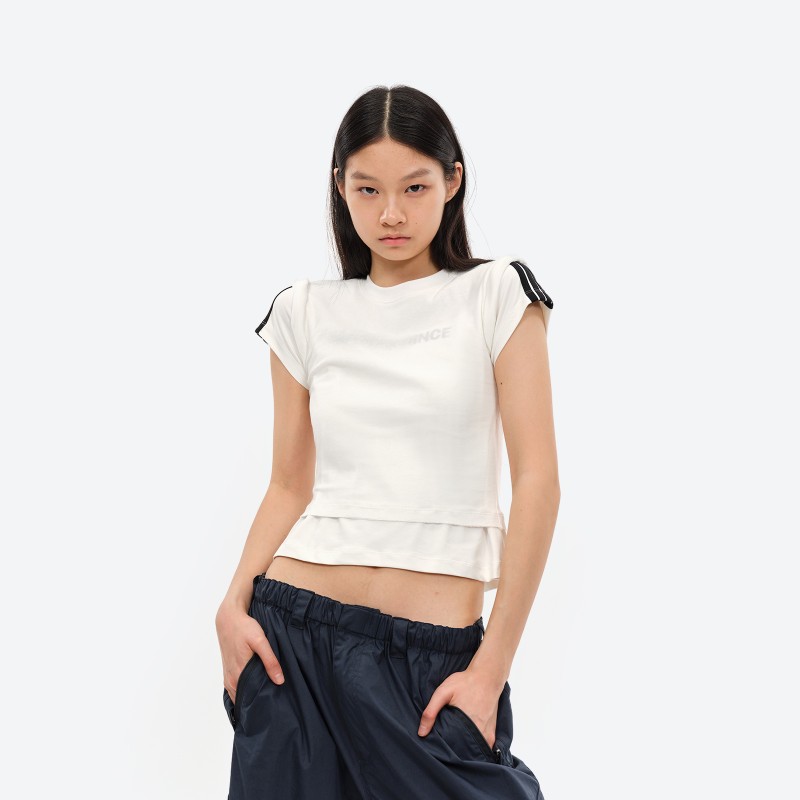 4-Stripe Layered T-shirt